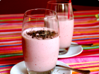 Batido de fresas