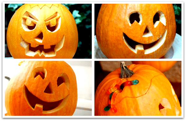 Calabazas decoradas para Halloween Calabazas decoradas para Halloween