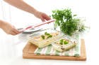 Canelones de acelgas y champinones