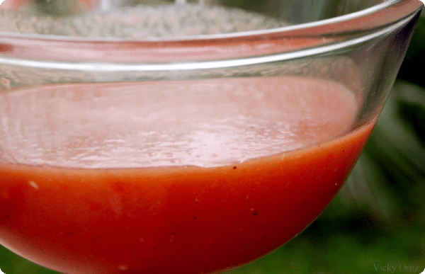 Gazpacho de fresas Gazpacho de fresas