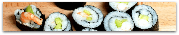Así quedará tu Sushi!