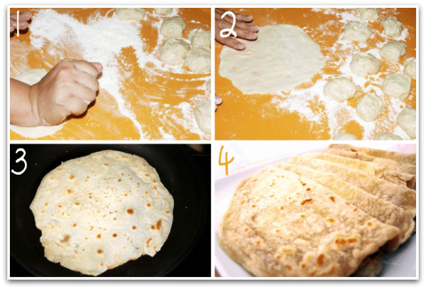 Así se hacen las tortitas para burritos Así se hacen las tortitas para burritos