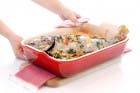 Besugo al horno, receta de la mamma