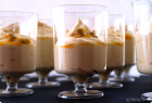 Mousse de maracuyá o fruta de la pasión