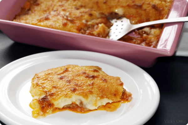 Parmentier de patata al parmesano Parmentier de patata al parmesano