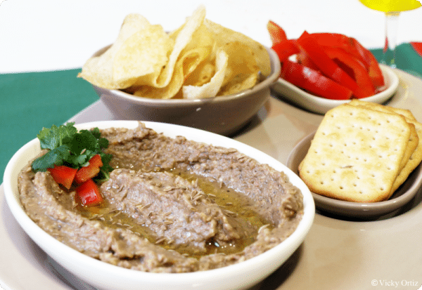 Babaganoush o paté de berenjena