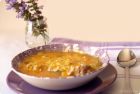 Arroz caldoso con pollo y verduras