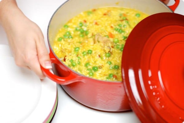 Receta de Arroz con pollo en Thermomix Receta de Arroz con pollo en Thermomix