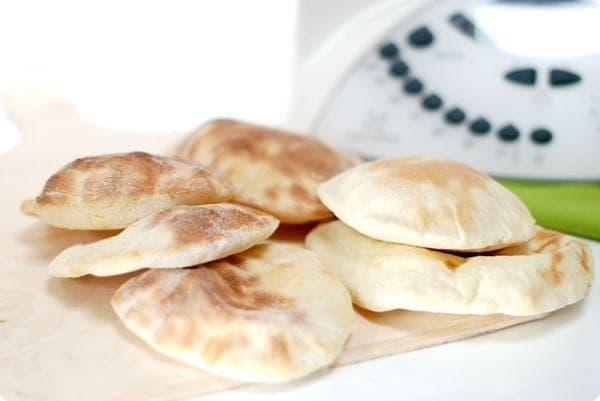Pan de pita con Thermomix