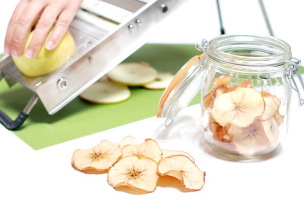 Chips de manzana