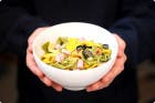 Ensalada de pasta al pesto