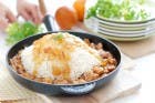 Pollo con almendras en salsa agridulce