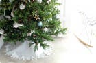 Alfombra de fieltro para el árbol navidad