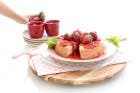 Angel Food Cake con fresas