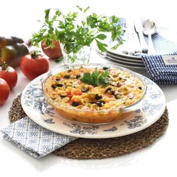 Arroz con aceitunas