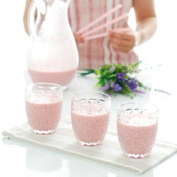 Batido de fresas