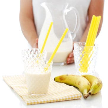 Batido de plátano en 1 minuto