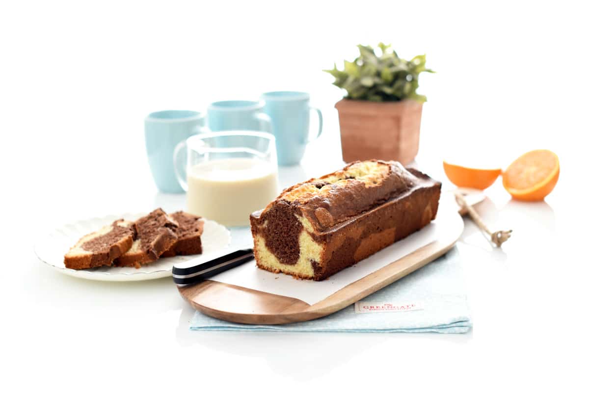 Plumcake veteado o marmolado, con Thermomix