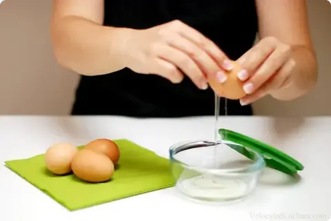Claras de huevo para guardar