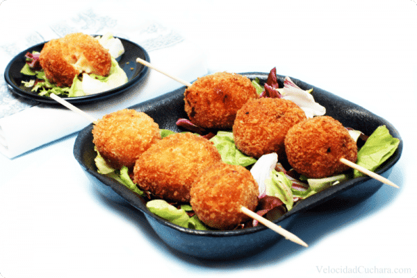 Croquetas de jamón y pollo