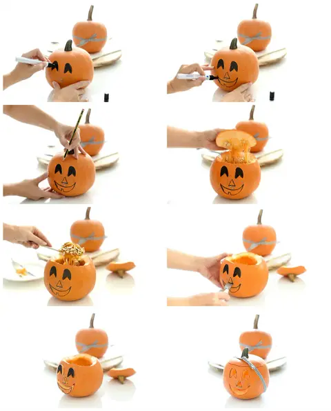 Decora calabazas para Halloween de forma sencilla