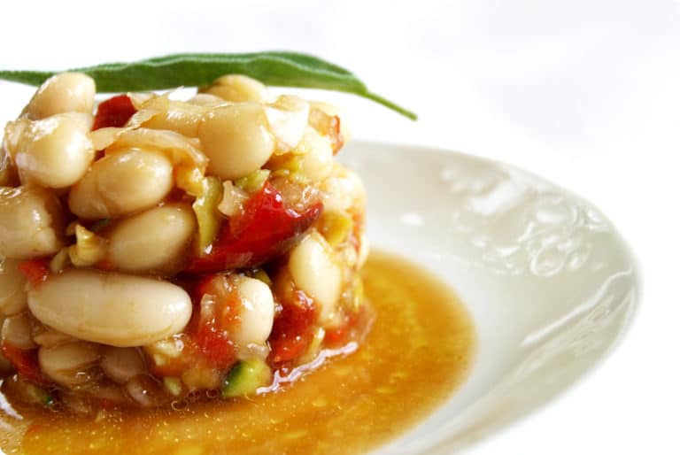 Ensalada de judias blancas | Velocidad Cuchara
