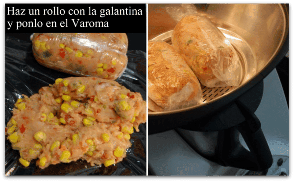 Galantina de pollo