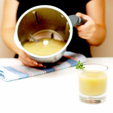 Granizado de kiwi y limón