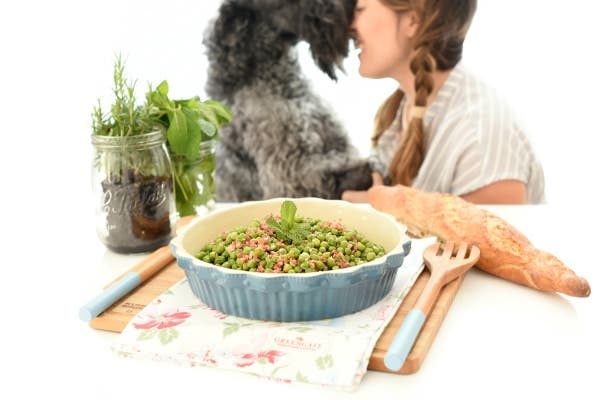 Guisantes con jamón en Thermomix®