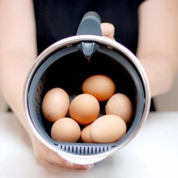 Cómo cocer huevos en Thermomix