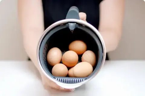 C&oacute;mo cocer huevos en Thermomix