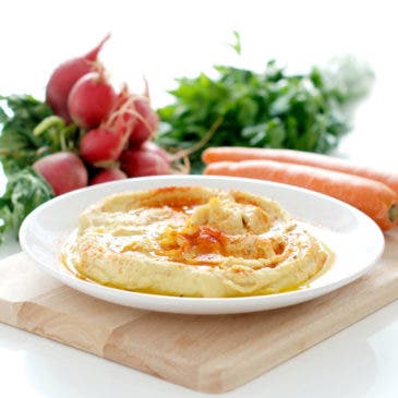 Hummus de garbanzo