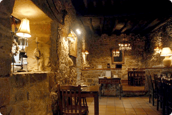 Restaurante "La casa de la abuela" en La guardia (Galicia)