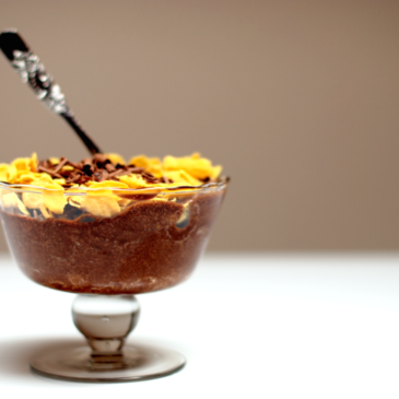 Mousse de chocolate con CornFlakes