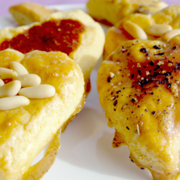 Pastitas saladas especiadas para “San Valentín”