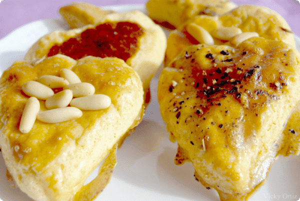 Pastitas saladas  para "San Valentín"