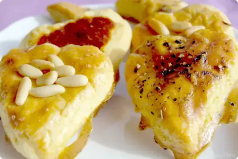 Pastitas saladas  para &quot;San Valent&iacute;n&quot;