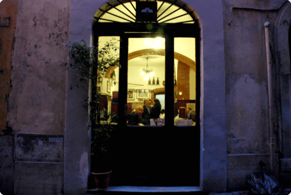 Roma: restaurante "Alfredo y Ada"