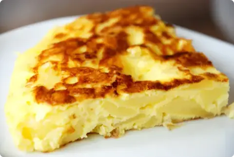 Tortilla de patatas en Thermomix