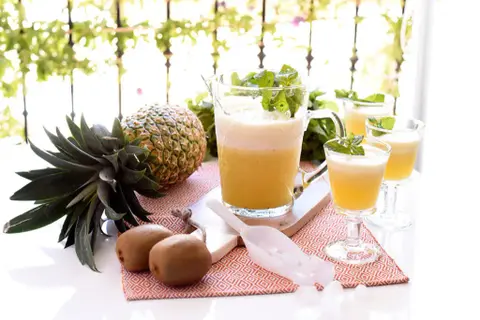 Zumo de pi&ntilde;a con Thermomix&reg;