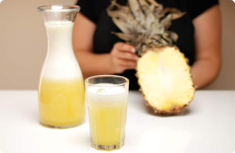 Zumo de piña natural | Velocidad Cuchara