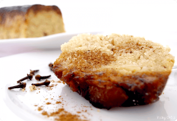 PlumCake de manzanas y caramelo