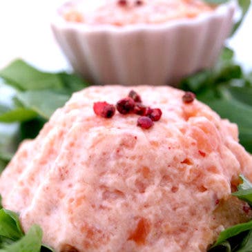 Tartar de salmón