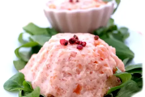 Tartar de salm&oacute;n fresco