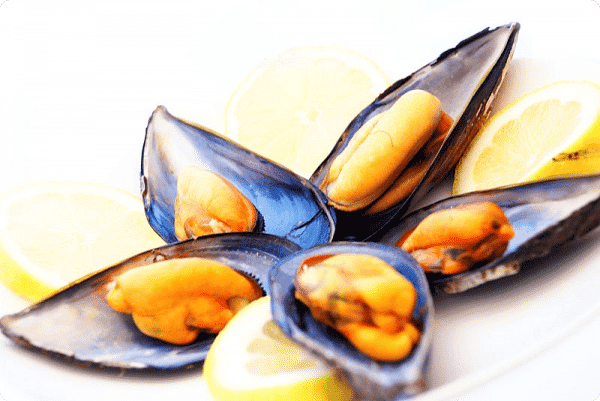 Mejillones al vapor