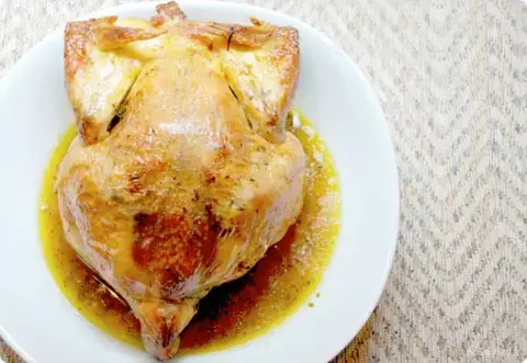 Receta de Pollo asado en bolsa de &quot;asar&quot; con Thermomix