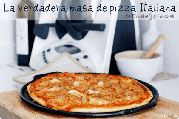 La verdadera masa de pizza Italiana