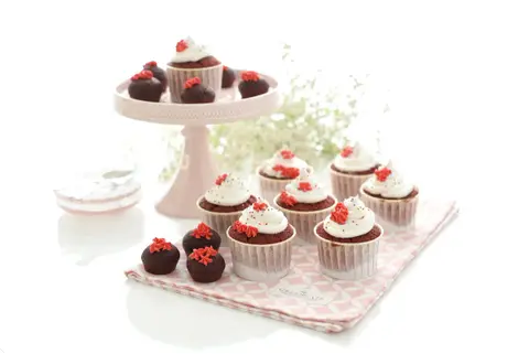 Red velvet cupcakes con Thermomix&reg;