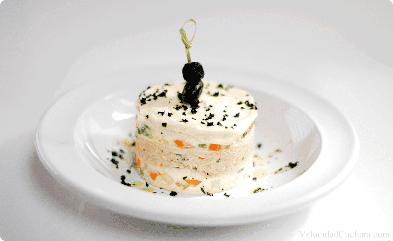 Pastel de ensaladilla