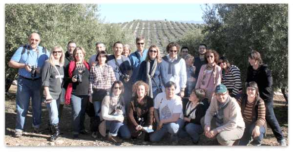 Blogueros en Jaen, disfrutando del buen aceite